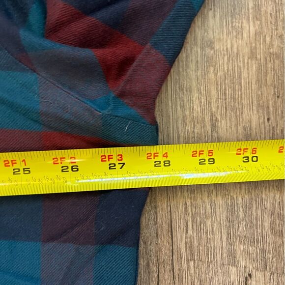 UNTUCKit Mens Shirt Long Sleeves Button Up Wrinkle Free Plaid Blue Red Size 3XL - Picture 11 of 11